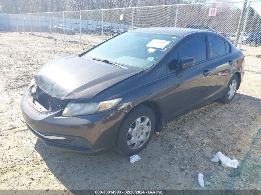 2014 Honda Civic Lx VIN: 2HGFB2F53EH507577 Lot: 38814993