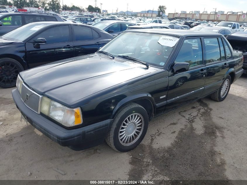 1992 Volvo 940 Gl VIN: YV1JS8811NA100338 Lot: 38815017