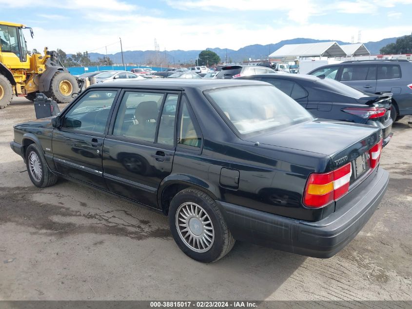 1992 Volvo 940 Gl VIN: YV1JS8811NA100338 Lot: 38815017