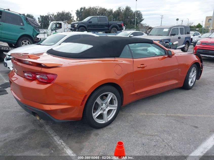 2022 Chevrolet Camaro VIN: 1G1FB3DX6N0116249 Lot: 38815065