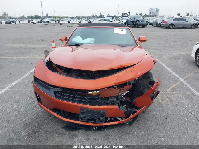 2022 Chevrolet Camaro VIN: 1G1FB3DX6N0116249 Lot: 38815065