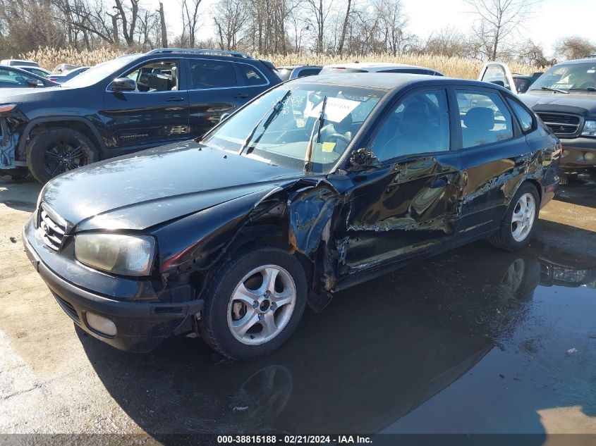 2002 Hyundai Elantra Gt VIN: KMHDN55D62U036701 Lot: 38815188