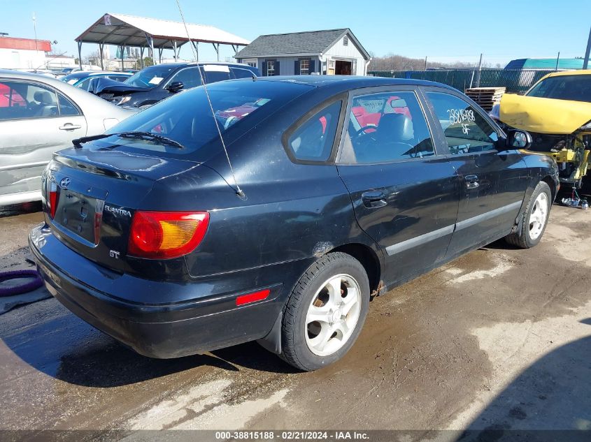 2002 Hyundai Elantra Gt VIN: KMHDN55D62U036701 Lot: 38815188