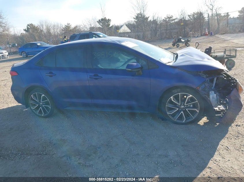2021 TOYOTA COROLLA SE/NIGHT SHADE - 5YFS4MCEXMP083668