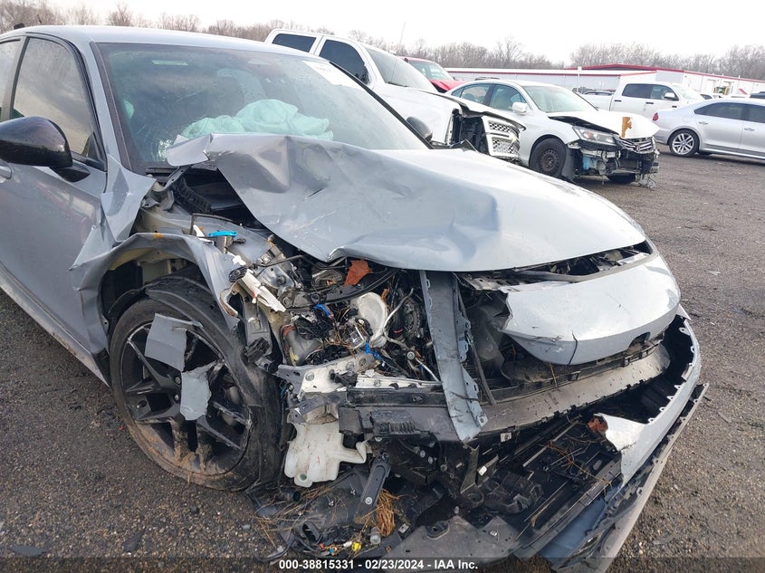 VIN 2HGFE2F57NH529024 2022 HONDA CIVIC SPORT