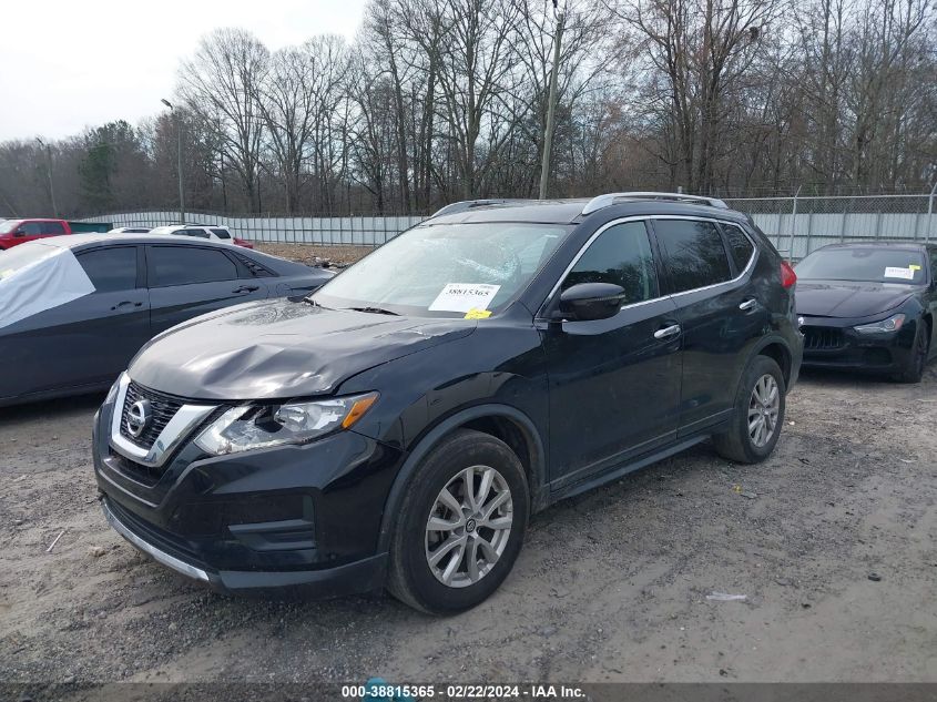 2017 Nissan Rogue Sv VIN: KNMAT2MT5HP561728 Lot: 38815365