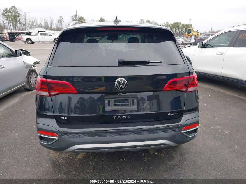 2022 Volkswagen Taos 1.5T Se VIN: 3VVYX7B2XNM037617 Lot: 38815486