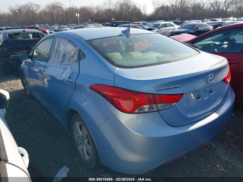 2013 Hyundai Elantra Gls (Ulsan Plant) VIN: KMHDH4AE9DU721763 Lot: 38815495