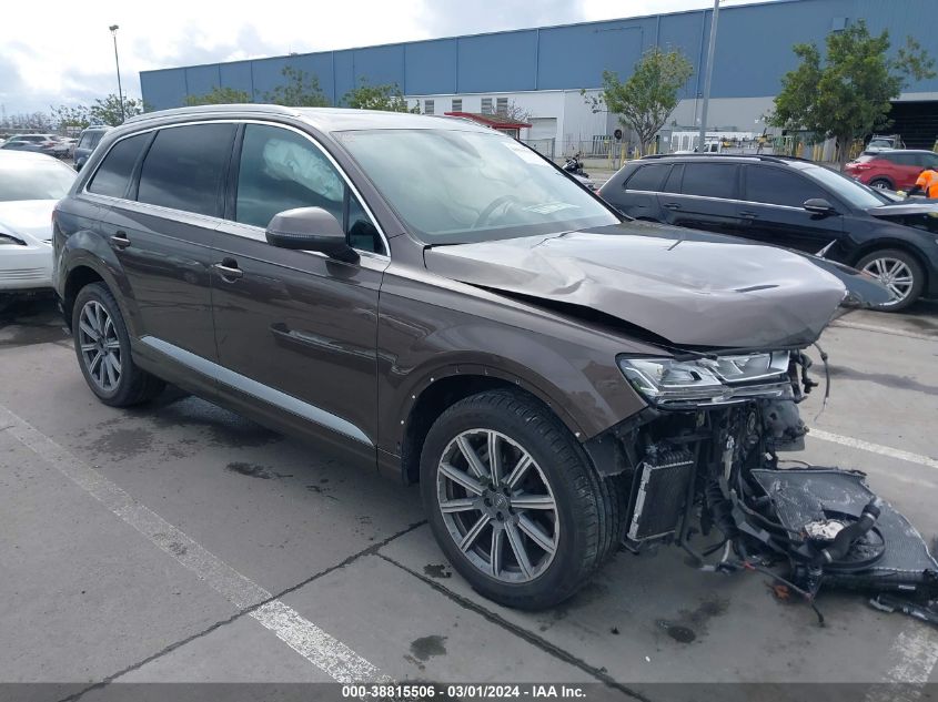 WA1VAAF79JD040949 2018 AUDI Q7, photo no. 1