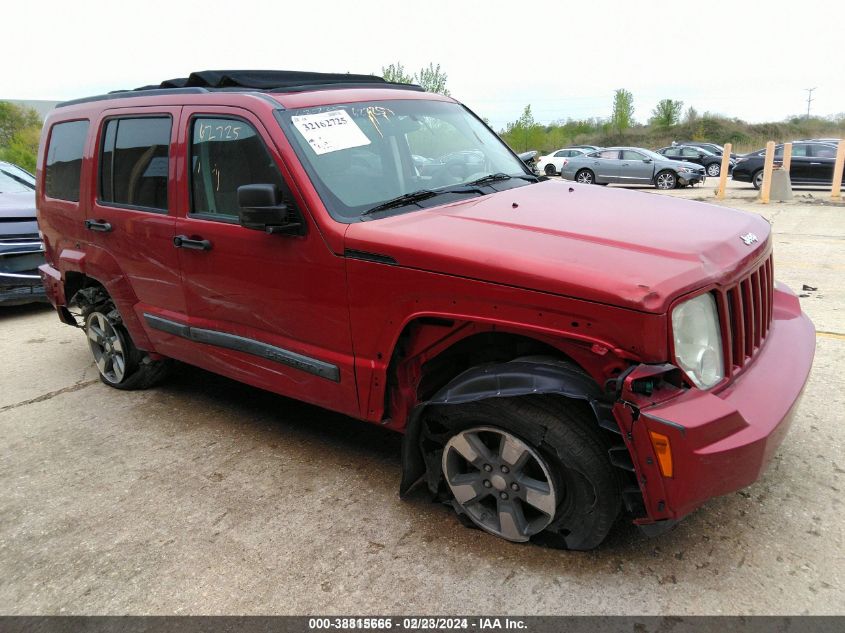 2008 Jeep Liberty Sport VIN: 1J8GN28K78W235286 Lot: 38815666