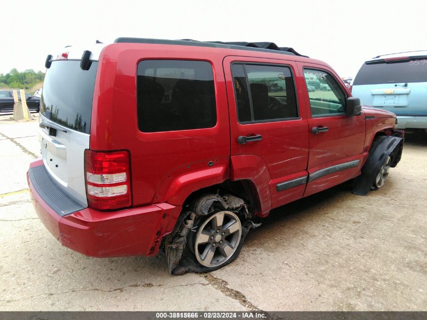 2008 Jeep Liberty Sport VIN: 1J8GN28K78W235286 Lot: 38815666