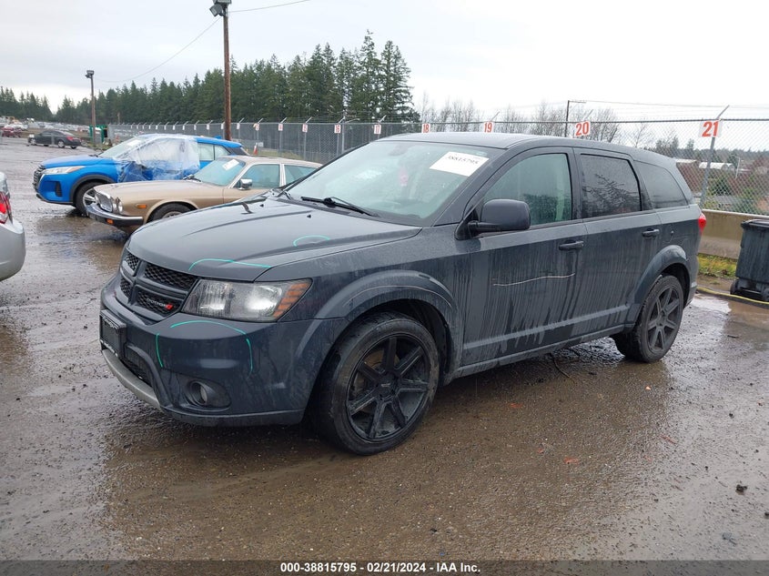 VIN 3C4PDCEG5JT380936 2018 DODGE JOURNEY GT