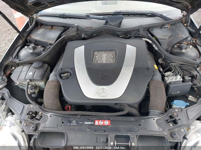 2007 MERCEDES-BENZ C CLASS VIN: WDBRF92H17F861268