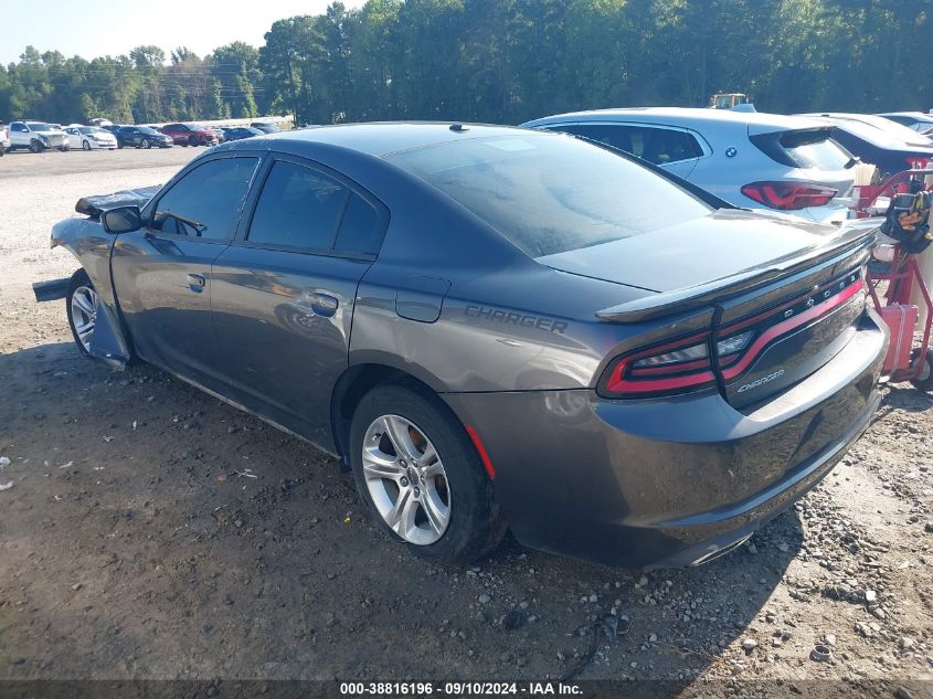 2019 Dodge Charger Sxt VIN: 2C3CDXBG0KH628258 Lot: 38816196