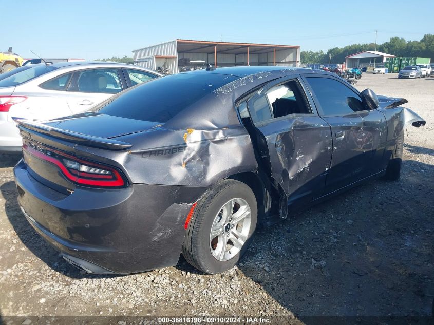 2019 Dodge Charger Sxt VIN: 2C3CDXBG0KH628258 Lot: 38816196