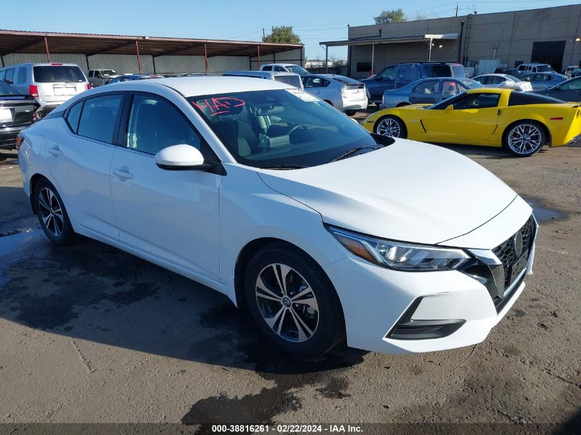 2022 NISSAN SENTRA SV XTRONIC CVT - 3N1AB8CV7NY215802