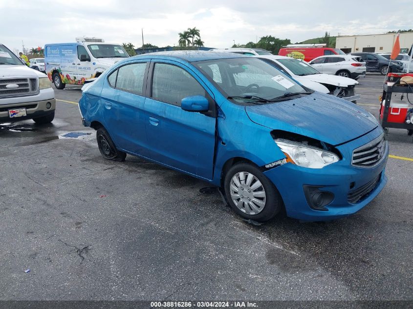 2018 Mitsubishi Mirage G4 Es VIN: ML32F3FJ9JHF03804 Lot: 38816286