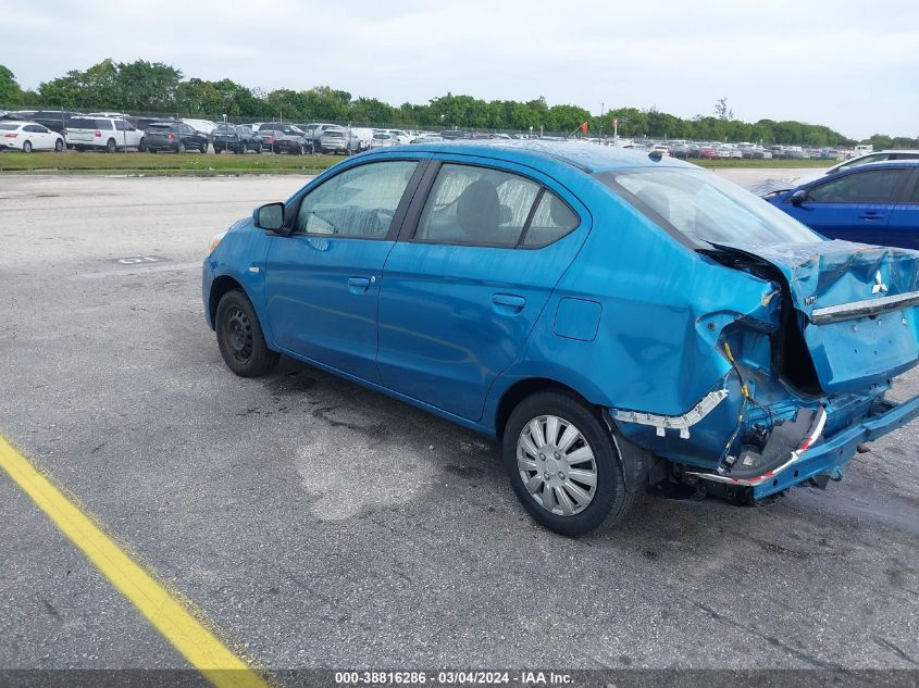 2018 Mitsubishi Mirage G4 Es VIN: ML32F3FJ9JHF03804 Lot: 38816286