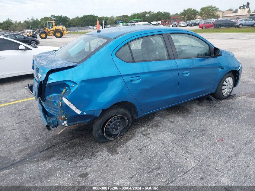 2018 Mitsubishi Mirage G4 Es VIN: ML32F3FJ9JHF03804 Lot: 38816286