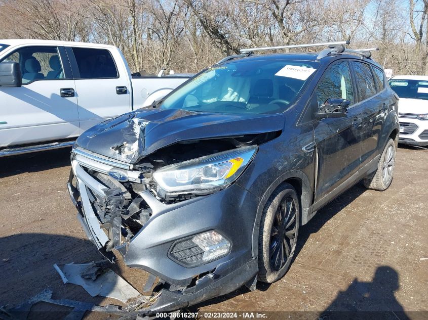 2017 Ford Escape Titanium VIN: 1FMCU9J90HUD98796 Lot: 38816297