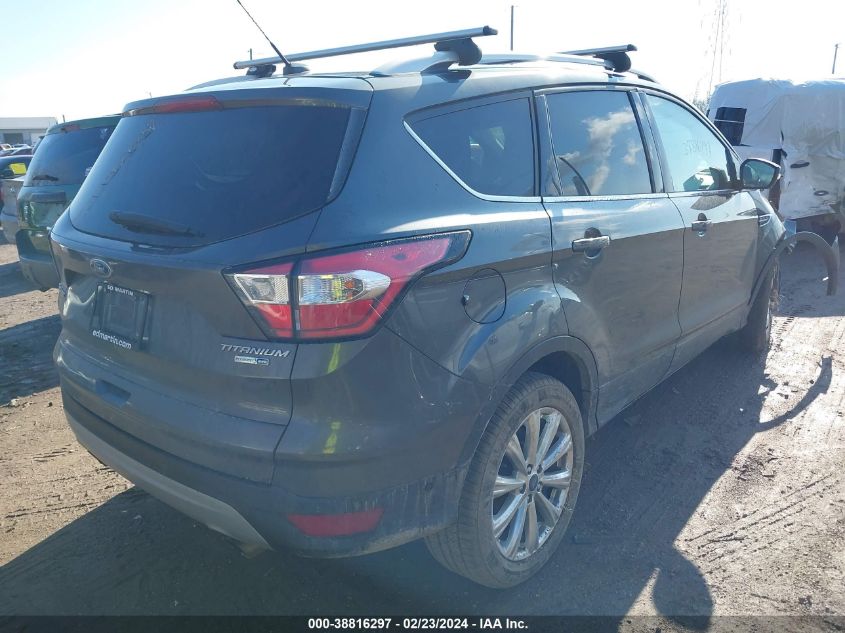 2017 Ford Escape Titanium VIN: 1FMCU9J90HUD98796 Lot: 38816297