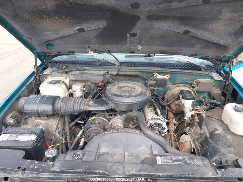 1993 Chevrolet Gmt-400 K1500 VIN: 1GCEK14K8PE116707 Lot: 38816363