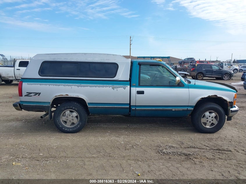 1993 Chevrolet Gmt-400 K1500 VIN: 1GCEK14K8PE116707 Lot: 38816363