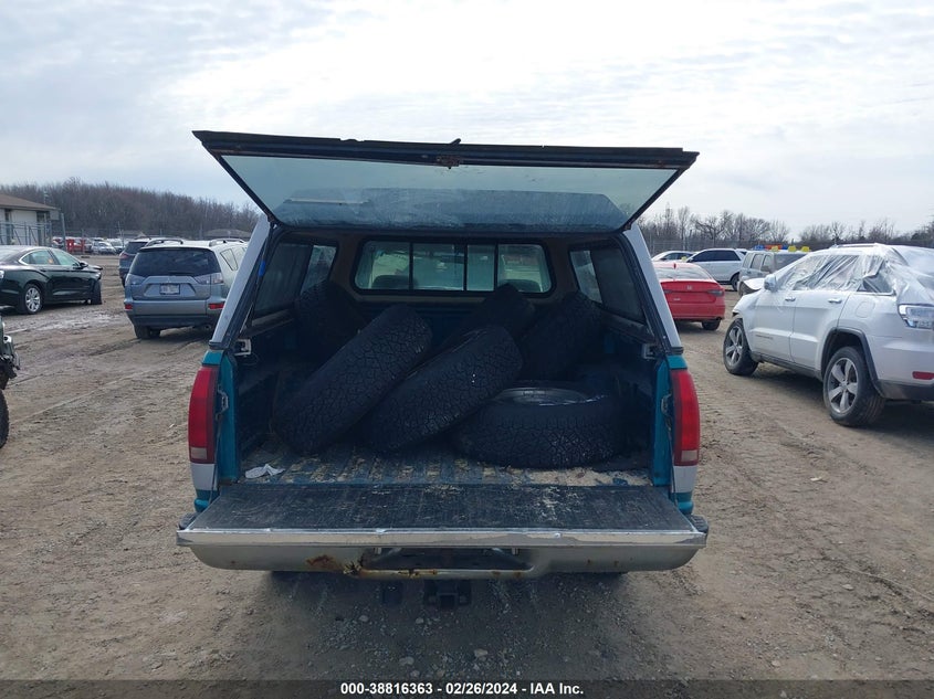 1993 Chevrolet Gmt-400 K1500 VIN: 1GCEK14K8PE116707 Lot: 38816363