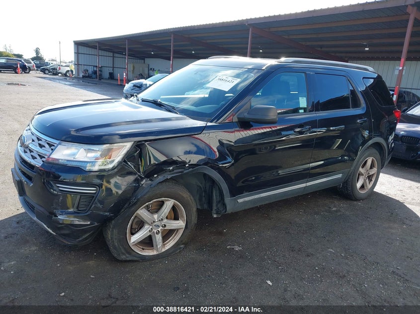 VIN 1FM5K7D85KGA90678 2019 FORD EXPLORER XLT