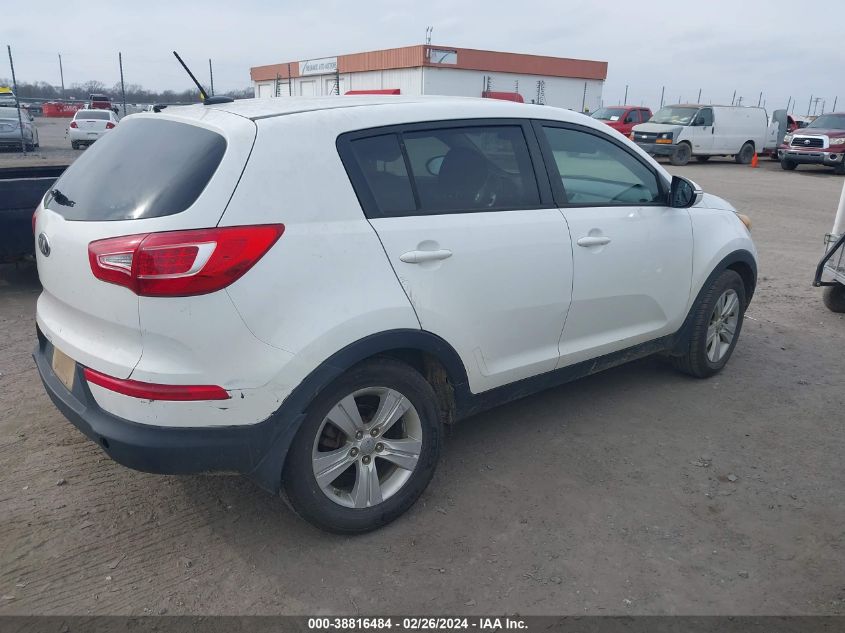 2013 Kia Sportage Lx VIN: KNDPB3A21D7469380 Lot: 38816484