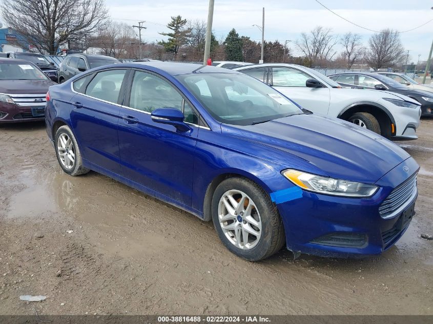 2013 Ford Fusion Se VIN: 3FA6P0HR1DR383239 Lot: 38816488