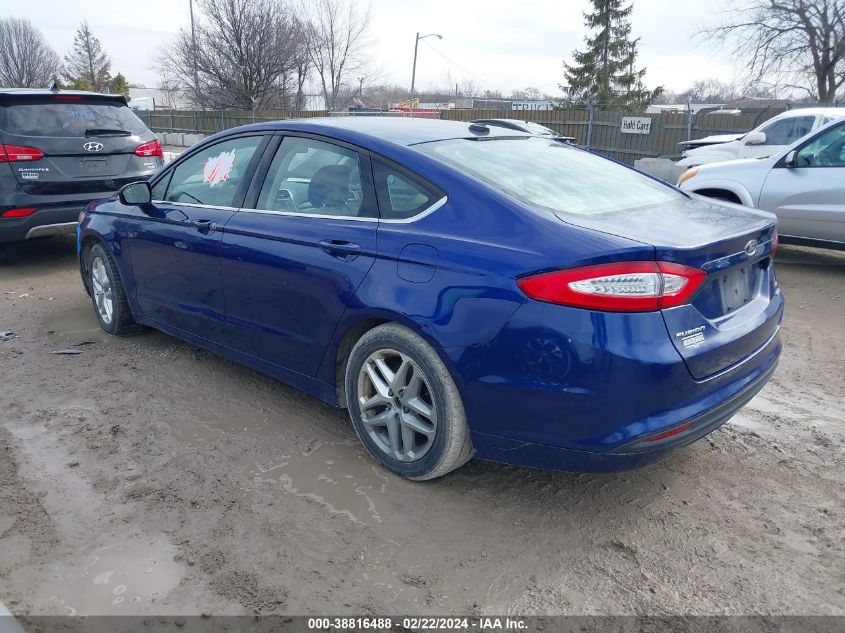 2013 Ford Fusion Se VIN: 3FA6P0HR1DR383239 Lot: 38816488