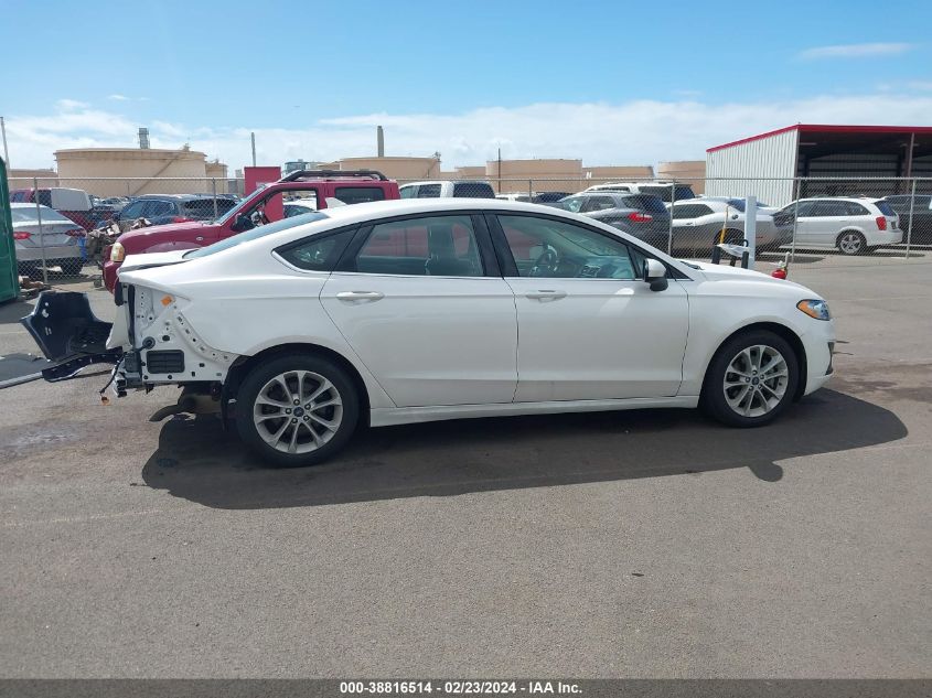 2020 Ford Fusion Hybrid Se VIN: 3FA6P0LUXLR226531 Lot: 38816514