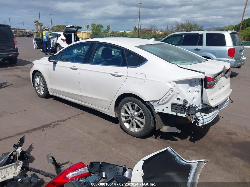 2020 Ford Fusion Hybrid Se VIN: 3FA6P0LUXLR226531 Lot: 38816514