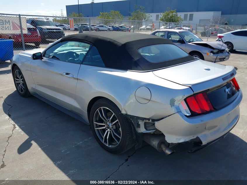 2016 FORD MUSTANG ECOBOOST PREMIUM - 1FATP8UH9G5318693