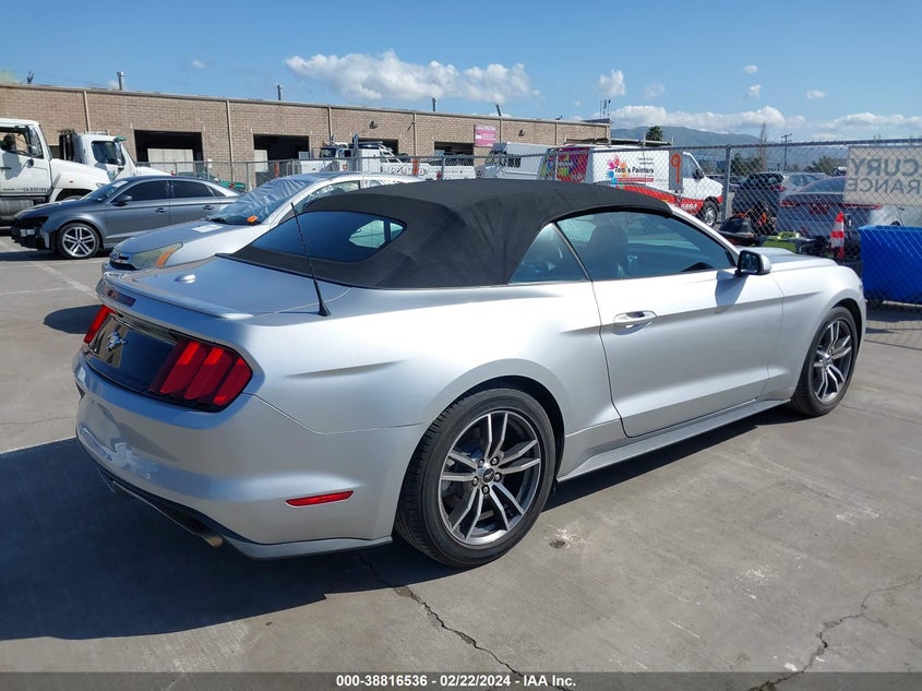 2016 FORD MUSTANG ECOBOOST PREMIUM - 1FATP8UH9G5318693