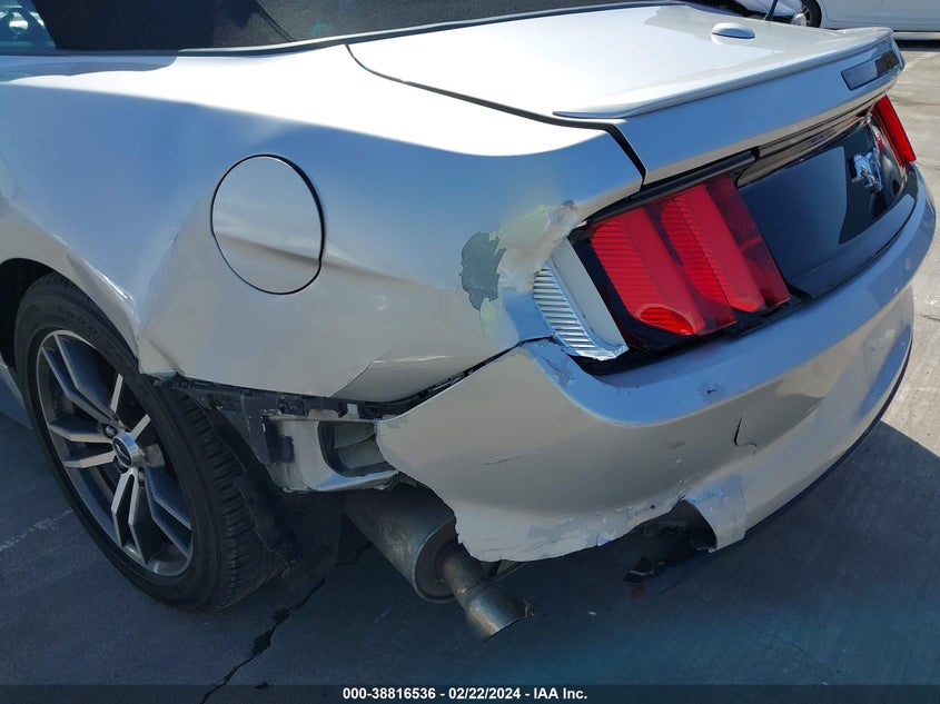 2016 FORD MUSTANG ECOBOOST PREMIUM - 1FATP8UH9G5318693