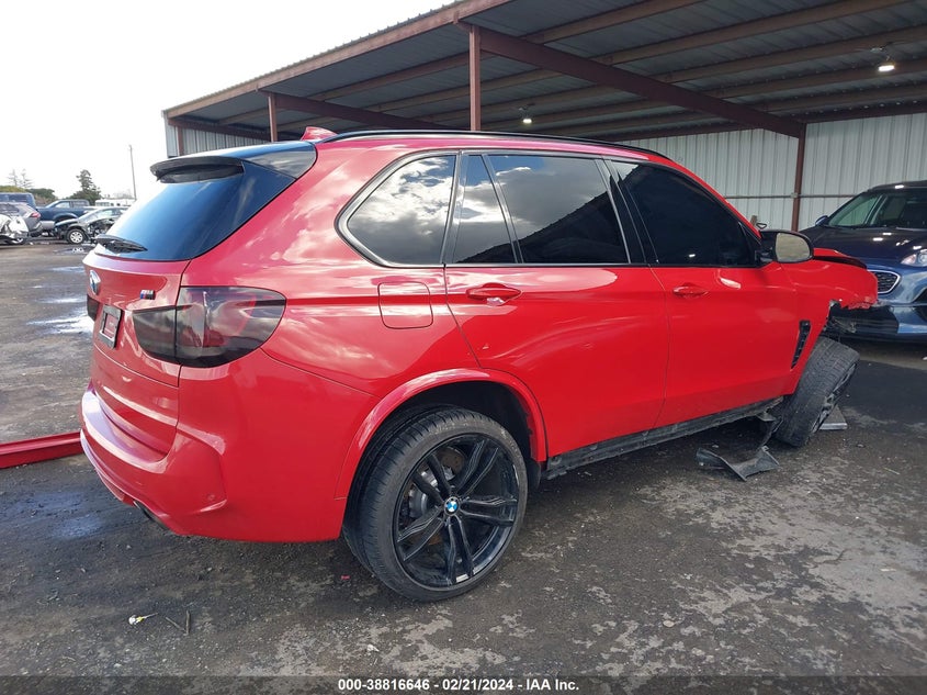 2016 BMW X5 M VIN: 5YMKT6C57G0R78667 Lot: 38816646
