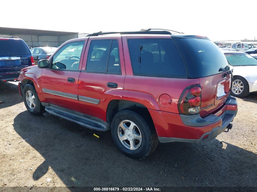 2002 Chevrolet Trailblazer Lt VIN: 1GNDT13S422104033 Lot: 38816679