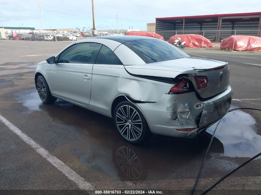 2013 VOLKSWAGEN EOS SPORT - WVWBW8AH6DV009420