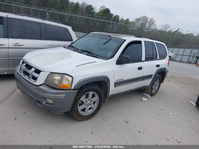 2004 Isuzu Ascender S VIN: 4NUDS13S942104001 Lot: 40792644