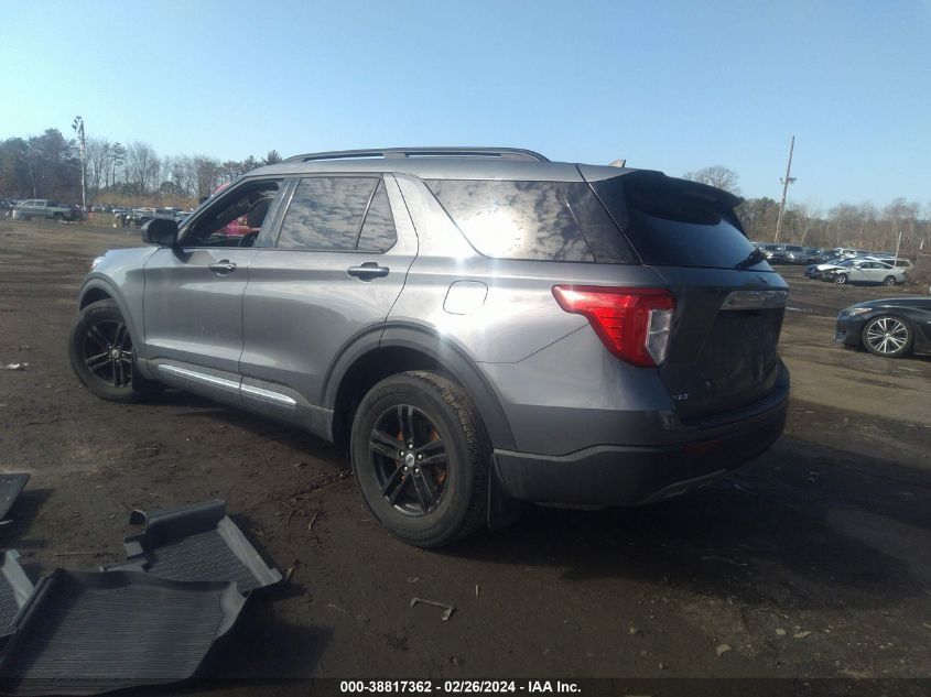 VIN 1FMSK8DH8MGA36111 2021 FORD EXPLORER XLT