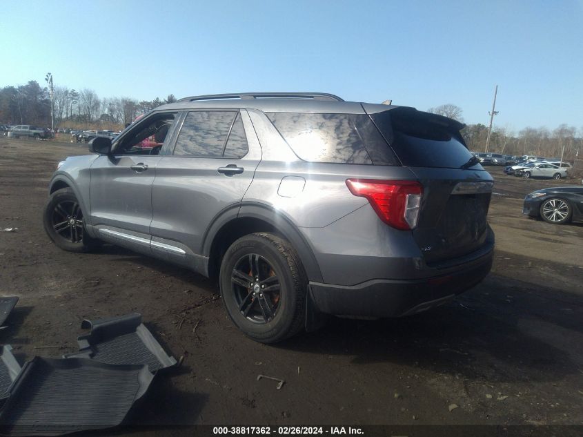 2021 Ford Explorer Xlt VIN: 1FMSK8DH8MGA36111 Lot: 38817362