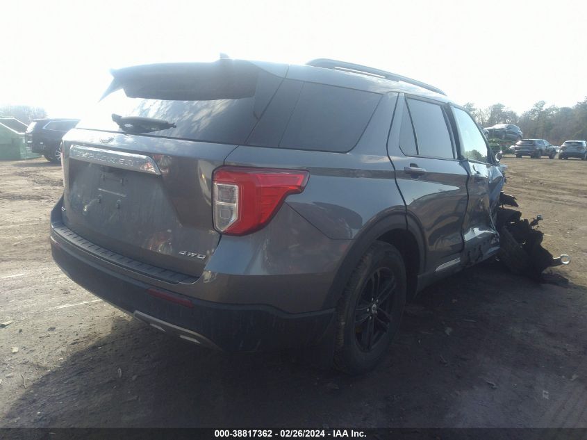 2021 Ford Explorer Xlt VIN: 1FMSK8DH8MGA36111 Lot: 38817362