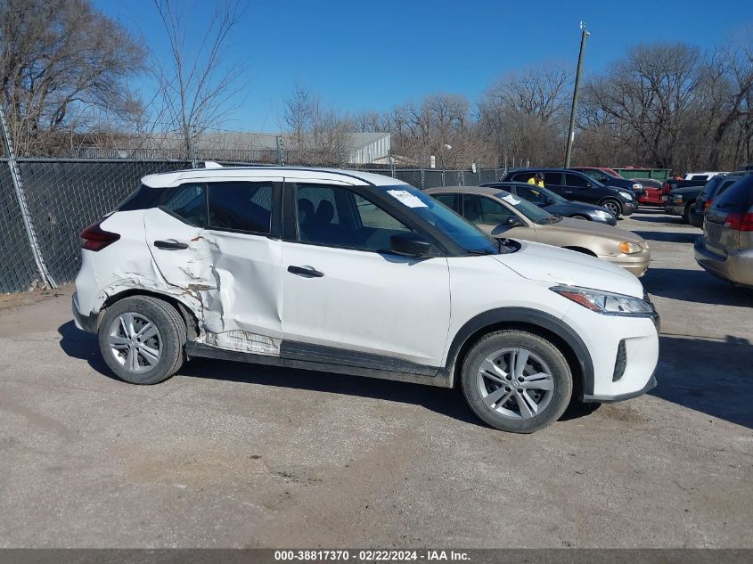 2021 Nissan Kicks S Xtronic Cvt VIN: 3N1CP5BV8ML478242 Lot: 38817370