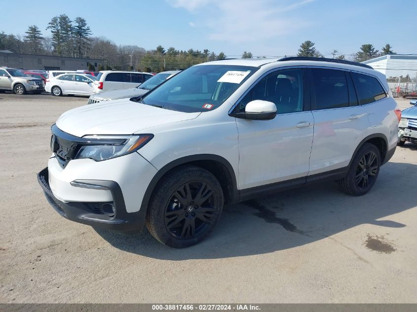 2022 Honda Pilot Awd Special Edition VIN: 5FNYF6H23NB033934 Lot: 38817456