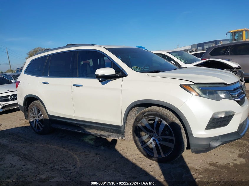 2016 HONDA PILOT TOURING - 5FNYF5H96GB041181