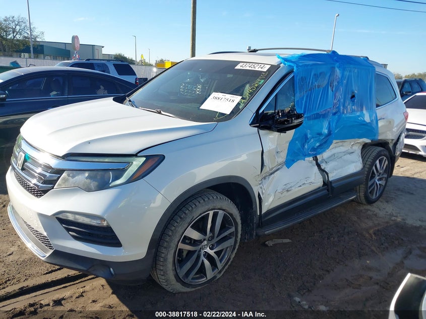 2016 HONDA PILOT TOURING - 5FNYF5H96GB041181