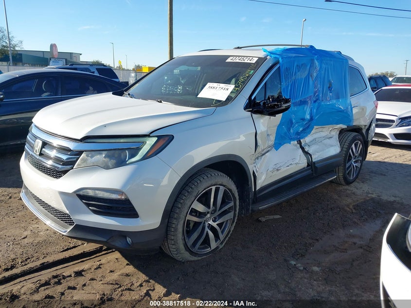 2016 HONDA PILOT TOURING - 5FNYF5H96GB041181