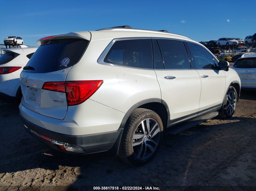 2016 HONDA PILOT TOURING - 5FNYF5H96GB041181